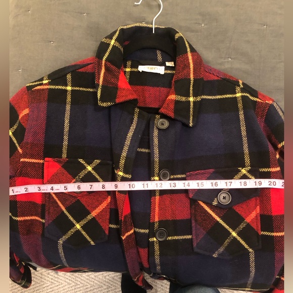 Flannel shacket NWOT - Picture 8 of 11